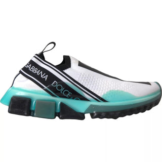 Zapatillas Sorrento negras, blancas y azules sin cordones