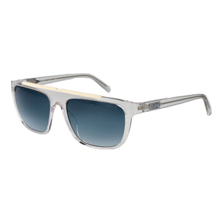 Gafas de sol de acero inoxidable transparentes