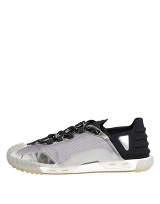 Schwarze Silver NS1 Herren Low Top Sneakers Schuhe