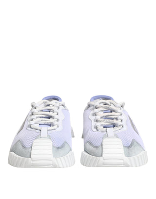 Zapatillas bajas NS1 con cordones en púrpura y blanco