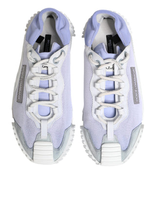 Zapatillas bajas NS1 con cordones en púrpura y blanco