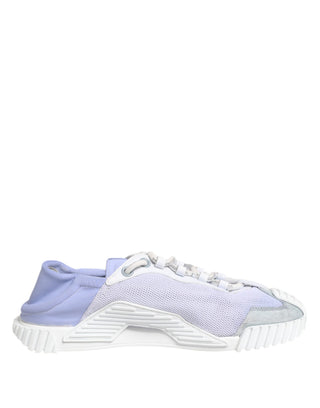 Zapatillas bajas NS1 con cordones en púrpura y blanco