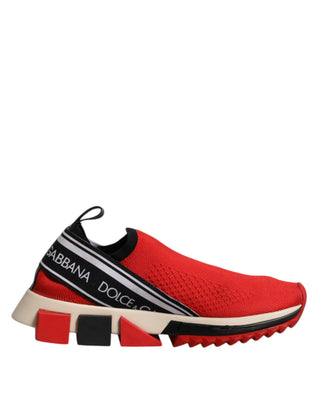 Red Sorrento Slip On Low Top Sneakers Schuhe