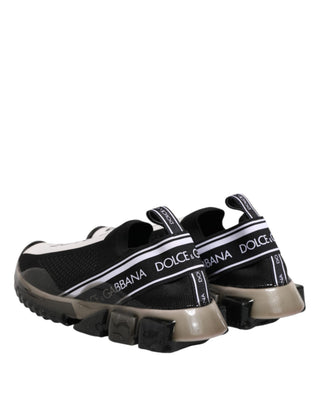 Schwarze Sorrento Slip-On Low-Top-Sneaker
