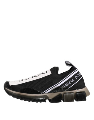 Schwarze Sorrento Slip-On Low-Top-Sneaker