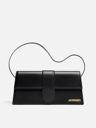 Bolso largo Le Bambino negro de cuero
