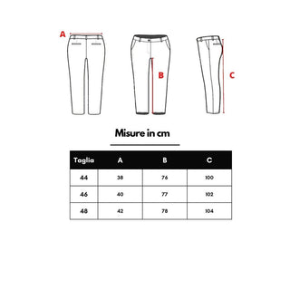 Pantalones de vestir de lana color Burdeos