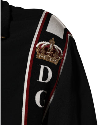 Black DG King Full Zip Sweatshirt  Sweater