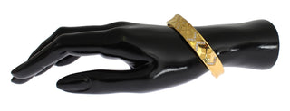 Pulsera de bangle de plata 925 de oro CZ