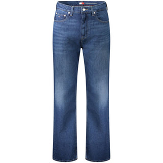 Jeans para hombre de algodón azul