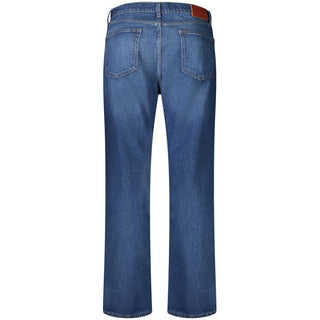 Jeans para hombre de algodón azul