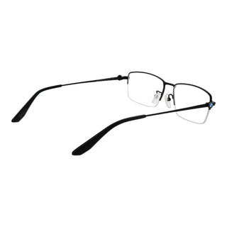 Gafas con montura de metal negro