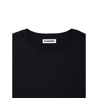 Black Cotton T-Shirt