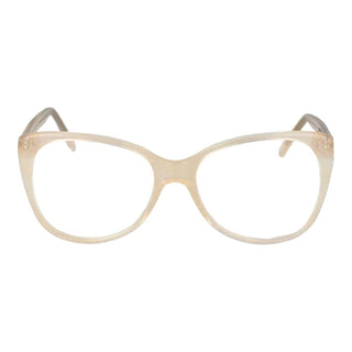 Beigefarbene Acetat-Brille (Gestell)
