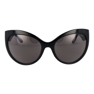 Schwarze Plastik-Sonnenbrille