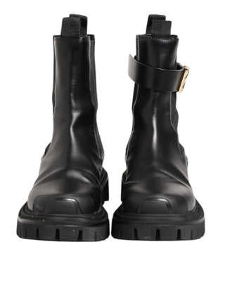 Black Gold DG Logo Trekking Kalbsleder-Stiefel Schuhe