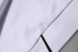 Weißes Kapuzen-Sweatshirt mit Heiligem Herzen