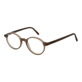 Beigefarbene Acetat-Brille (Gestell)