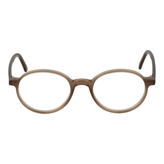 Beigefarbene Acetat-Brille (Gestell)