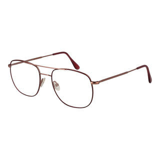 Gafas de metal burdeos (monturas)