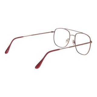 Gafas de metal burdeos (monturas)