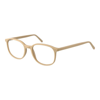Beigefarbene Acetat-Brille (Gestell)