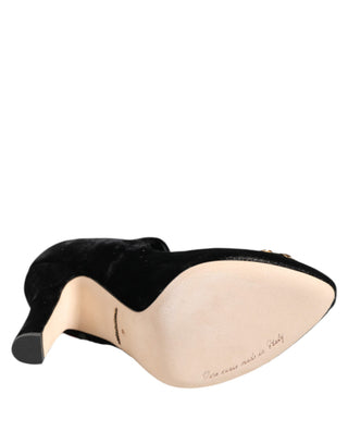 Schwarze Rosen Kristallbrosche Mary Jane Schuhe
