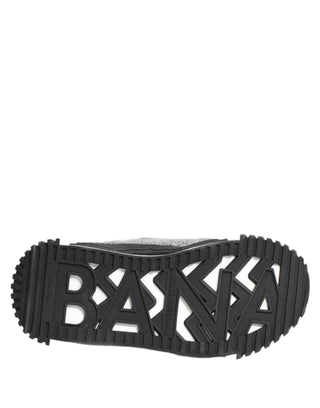 Schwarze Graue NS1 Low-Top Sneaker Schuhe