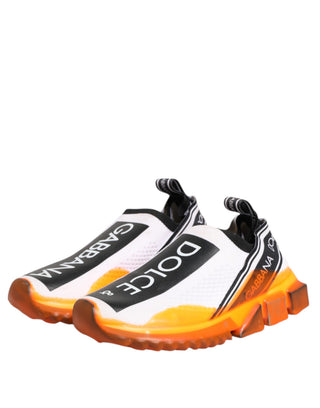 Weiße Sorrento Slip On Low Top Sneakerschuhe