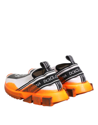 Weiße Sorrento Slip On Low Top Sneakerschuhe