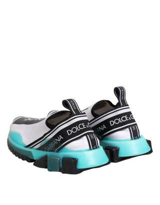 Weiße Sorrento Slip On Low Top Sneaker Schuhe