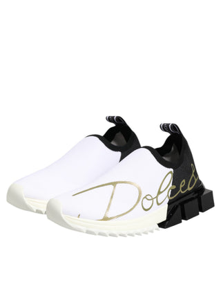 Weiße Schwarze Niedrige Sorrento Sneakers Schuhe