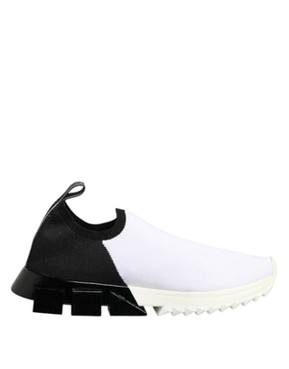 Weiße Schwarze Niedrige Sorrento Sneakers Schuhe