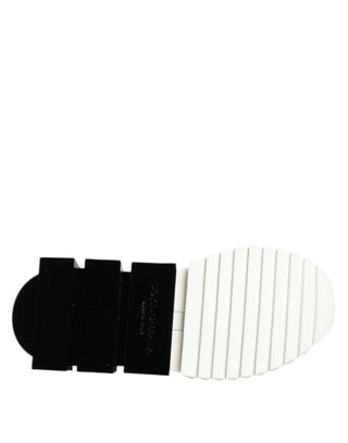 Weiße Schwarze Niedrige Sorrento Sneakers Schuhe