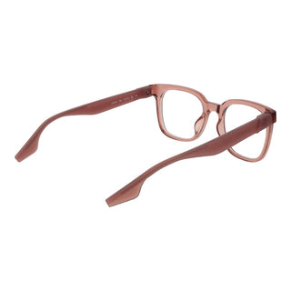 Gafas con montura de acero inoxidable beige  