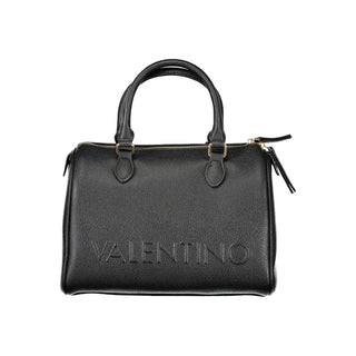 Bolso de mujer de poliuretano negro