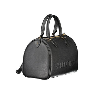 Bolso de mujer de poliuretano negro