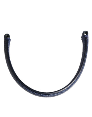 Bolso de cuero Ayers azul grande con asa para mujer y correa de hombro