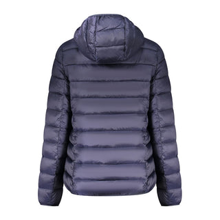 Chaqueta de mujer de poliamida azul