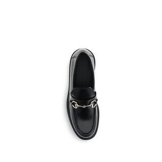 Mocasines slip-on de piel de becerro negra Bos Taurus