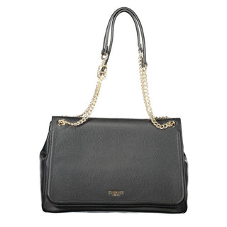 Nero Polyurethane Women Shoulder Bag