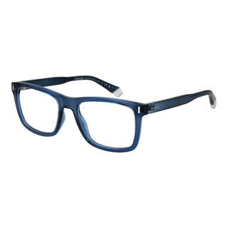 Brille aus blauem Polyester