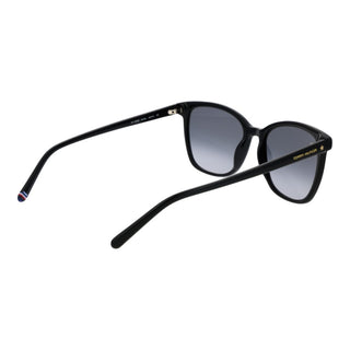 Schwarze Acetat-Sonnenbrille