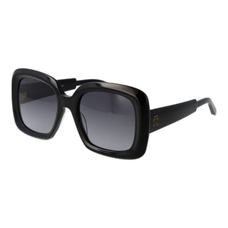 Schwarze Acetat-Sonnenbrille