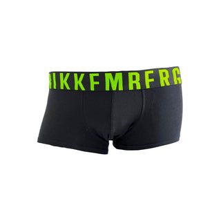 Boxer de algodón negro para hombre