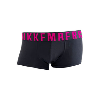 Boxer de algodón negro para hombre