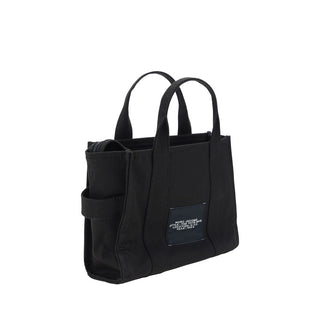 Handtasche aus schwarzer Baumwolle