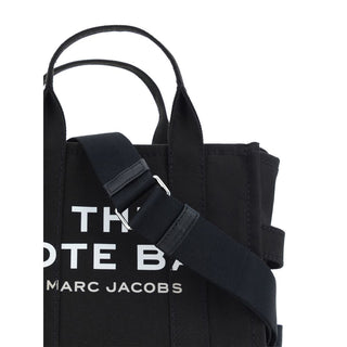 Handtasche aus schwarzer Baumwolle
