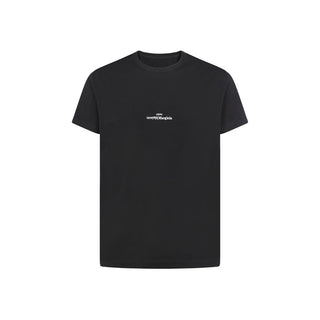Camiseta de algodón negro
