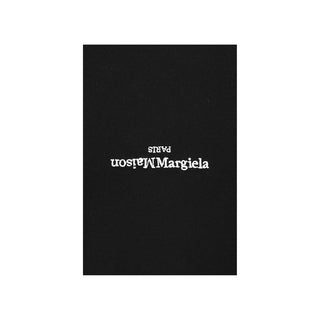 Schwarzes Baumwoll-T-Shirt